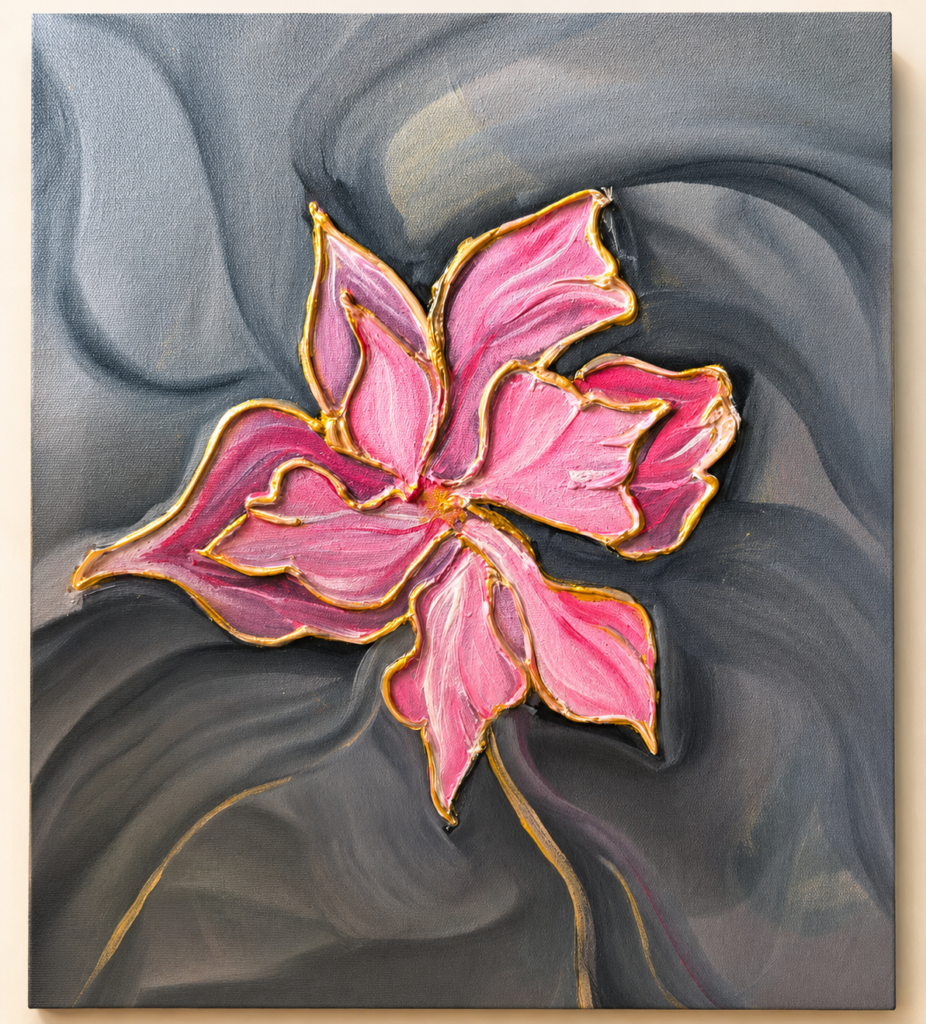 Blossom of Elegance – Pink Floral Serenity